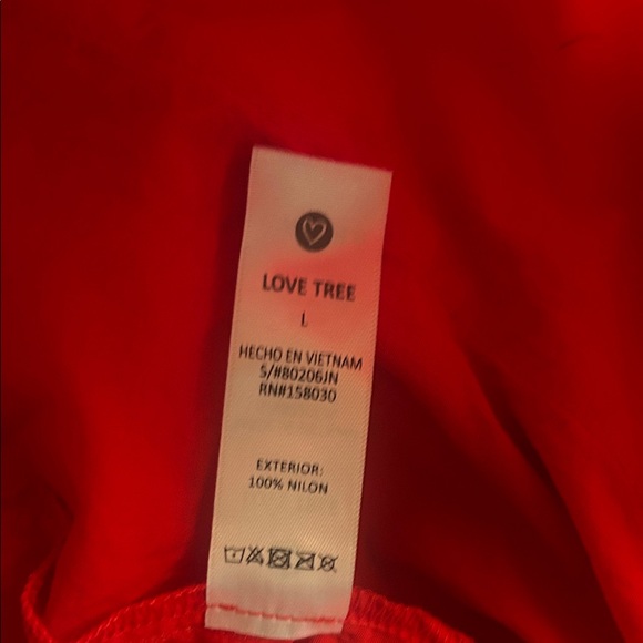 Love Tree Women's Red Hooded Jacket - Picture 6 of 8